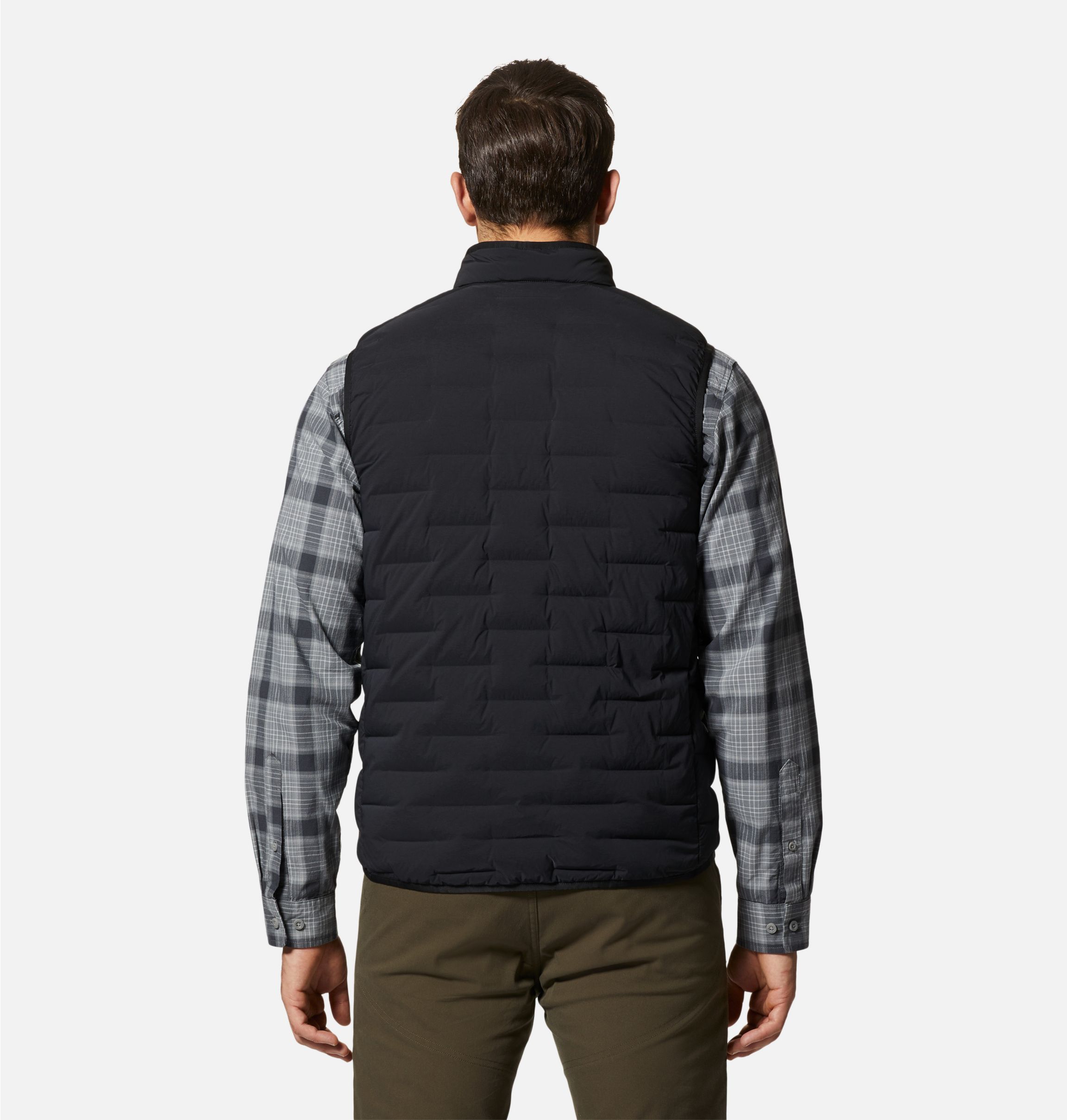 LIMONTA REVERSIBLE DOWN VEST - BROWN - MLVINCE