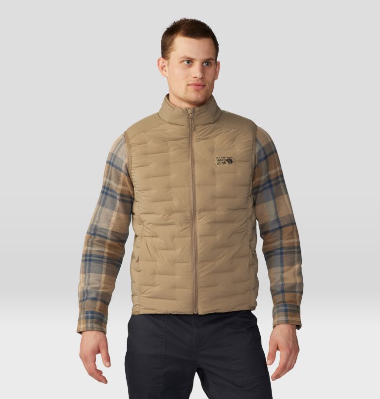 Men's Stretchdown Vest, Color: Trail Dust, image 7