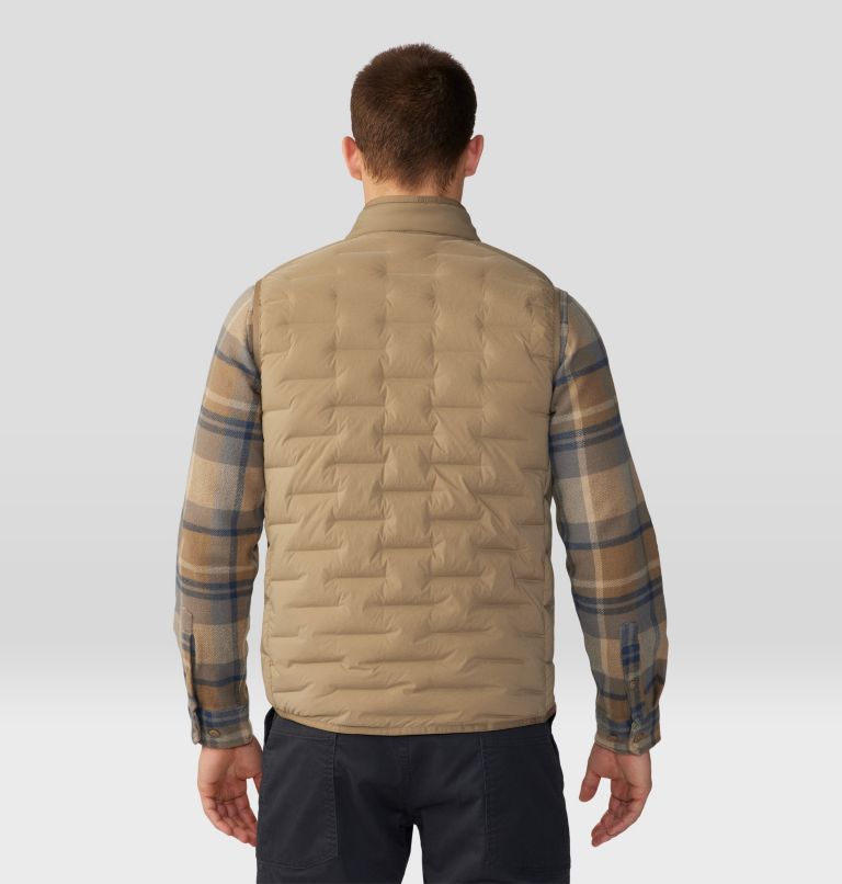 Men's Stretchdown Vest, Color: Trail Dust, image 2