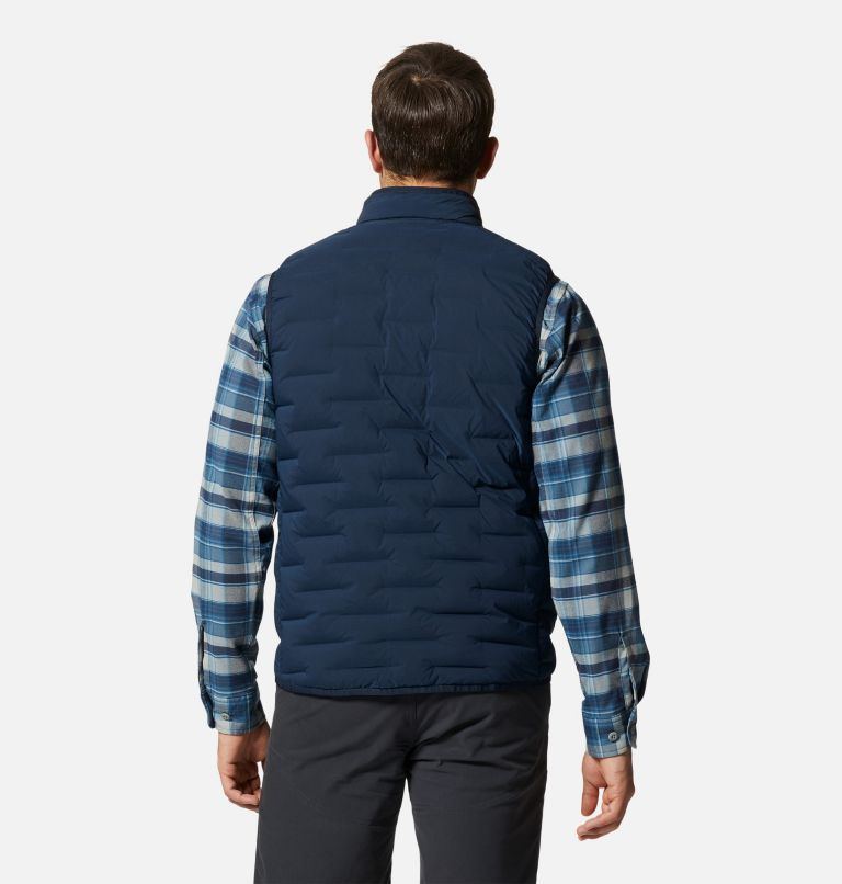 Men's Stretchdown Vest, Color: Hardwear Navy, image 2