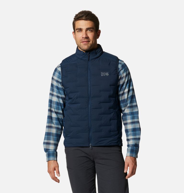 Men's Stretchdown Vest, Color: Hardwear Navy, image 1
