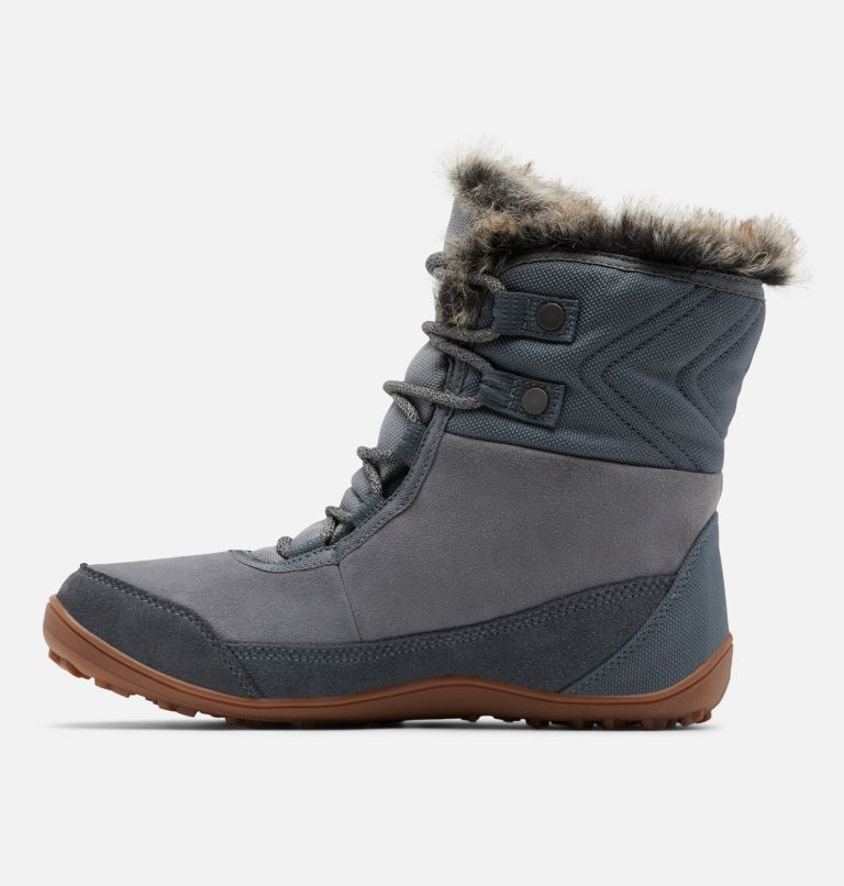 Thumbnail: Women's Minx Shorty Leather Boot, Color: Ti Grey Steel, Black, image 5