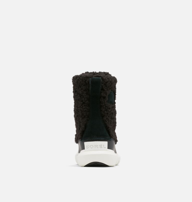 Youth Sorel Explorer Cozy Boot, Color: Black, Sea Salt, image 3