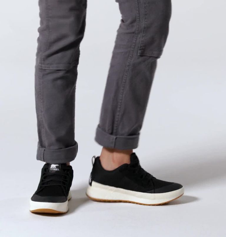 OUT N ABOUT� III LOW SNEAKER WP | 010 | 7.5, Color: Black, Sea Salt