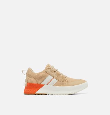 Out Of Office touch-strap sneakers in white