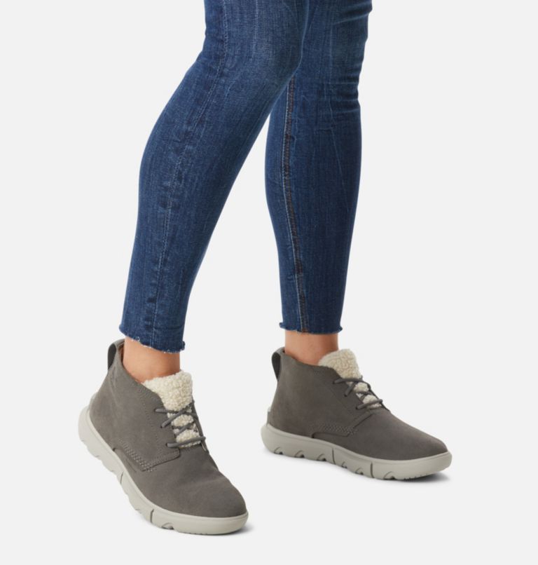 Women's Sorel Explorer II Drift Winter  Shoe, Color: Quarry, Dove, image 8