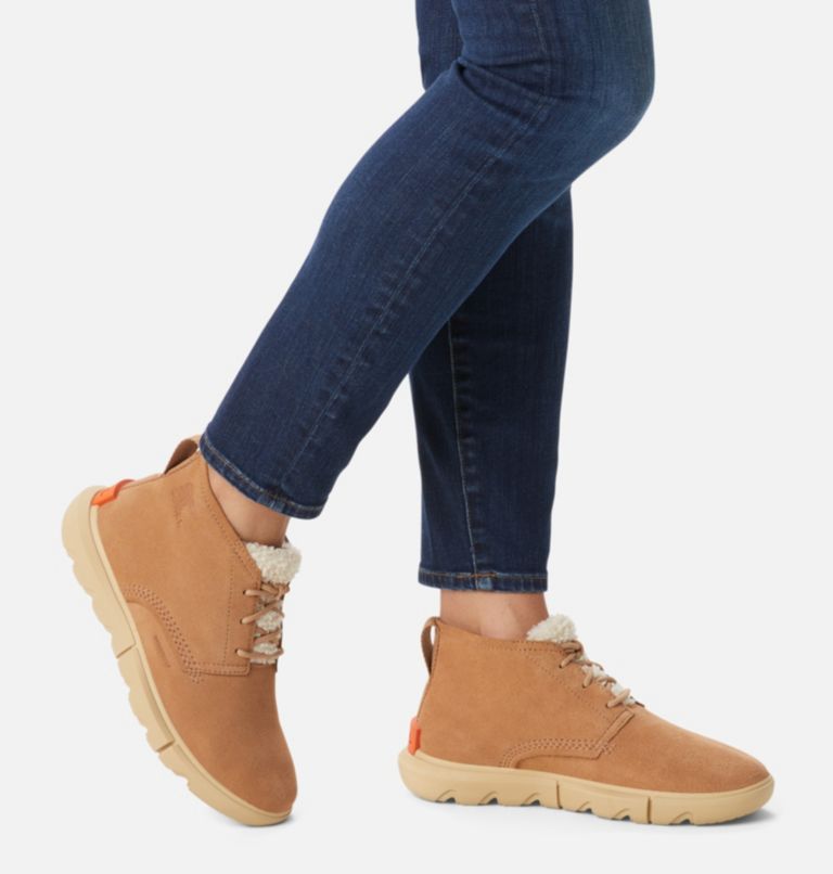 Women's Sorel Explorer II Drift Winter  Shoe, Color: Tawny Buff, Ceramic, image 8