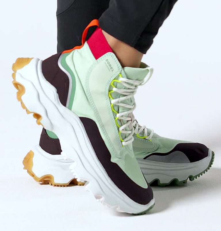 Sneakers invernali impermeabili Kinetic Breakthru Venture Mid da donna, Color: Sea Sprite, New Cinder
