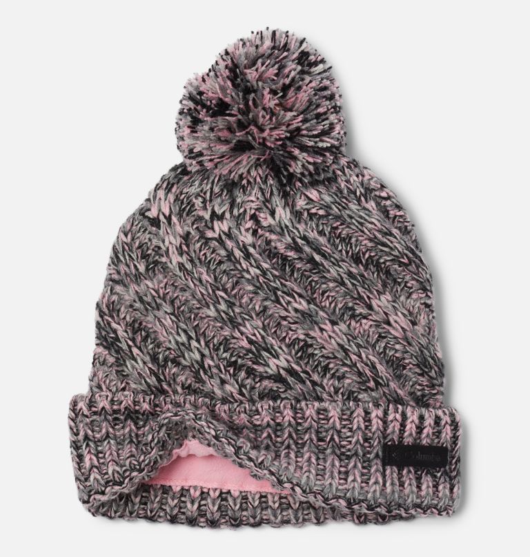 Youth Bundle Up Beanie | 010 | O/S, Color: Black, Pink Orchid Ombre, image 2