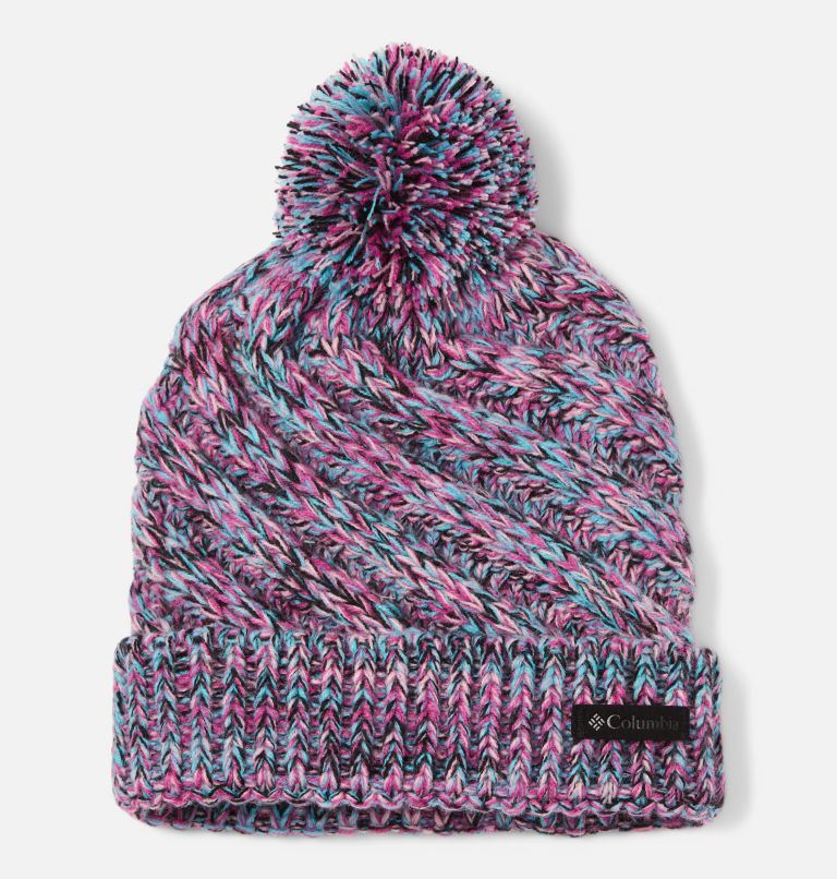 Youth Bundle Up Beanie | 011 | O/S, Color: Black, Pink Ice, Pink Orchid, image 1