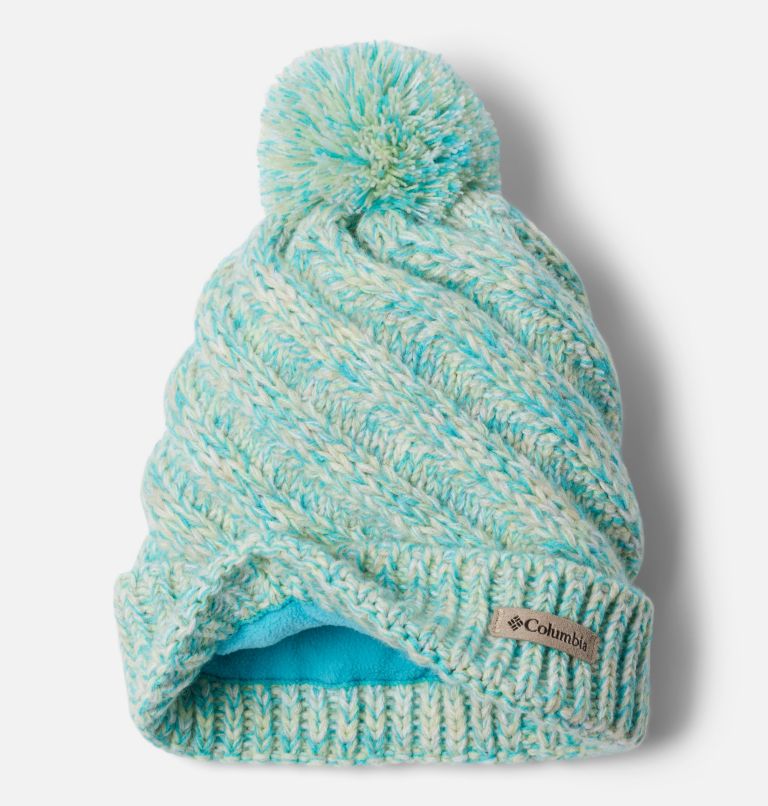 Youth Bundle Up Beanie, Color: Geyser, Spring Yellow, Dark Stone, White, image 2