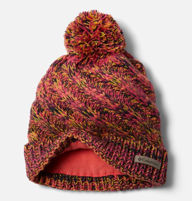 Thumbnail: Youth Bundle Up Beanie | 614 | O/S, Color: Blush Pink, Neon Sunrise Ombre, image 2