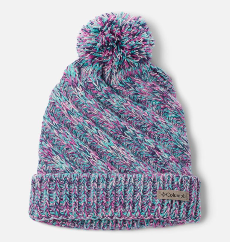 Thumbnail: Youth Bundle Up Beanie | 626 | O/S, Color: Dusty Pink, Night Wave, Bright Aqua, image 1
