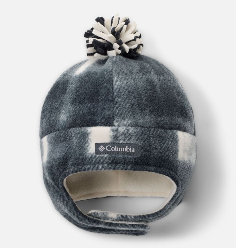Youth Frosty Trail II Earflap Beanie, Color: Chalk Omblur Tonal, image 1