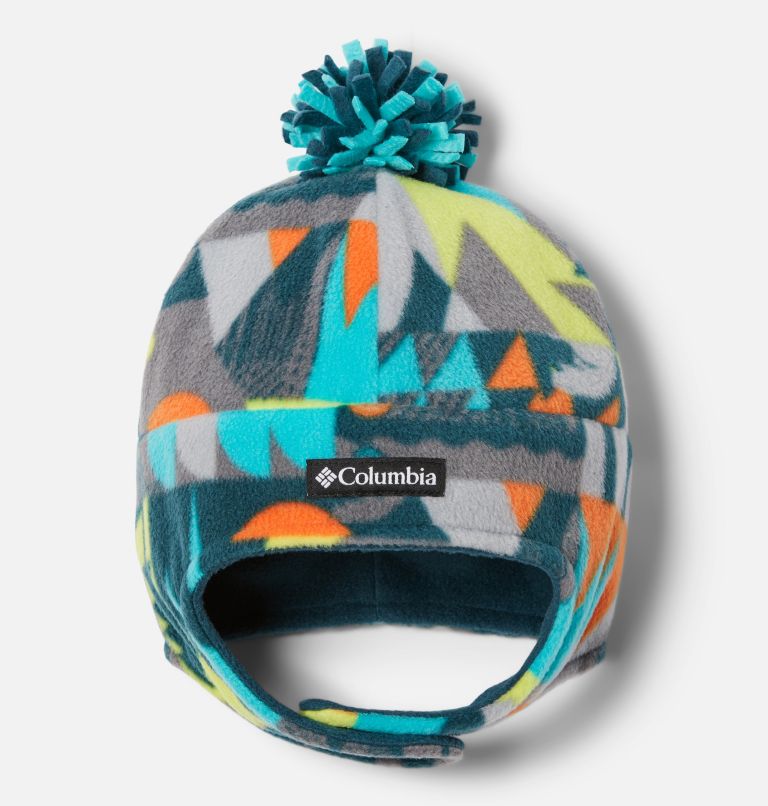 Youth Frosty Trail II Earflap Beanie, Color: Night Wave Riverside, image 1