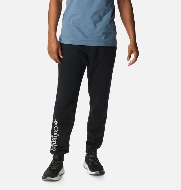 Men's PFG Stacked Logo Wader Joggers, Color: Black, Cool Grey, image 1