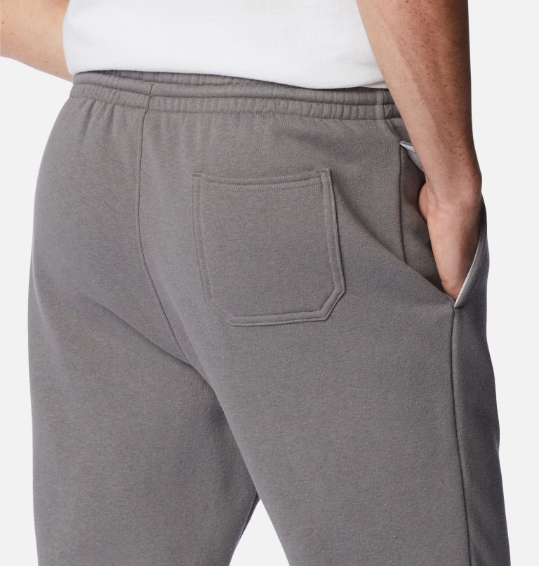 Men's PFG Stacked Logo Wader Joggers, Color: City Grey, White, image 5