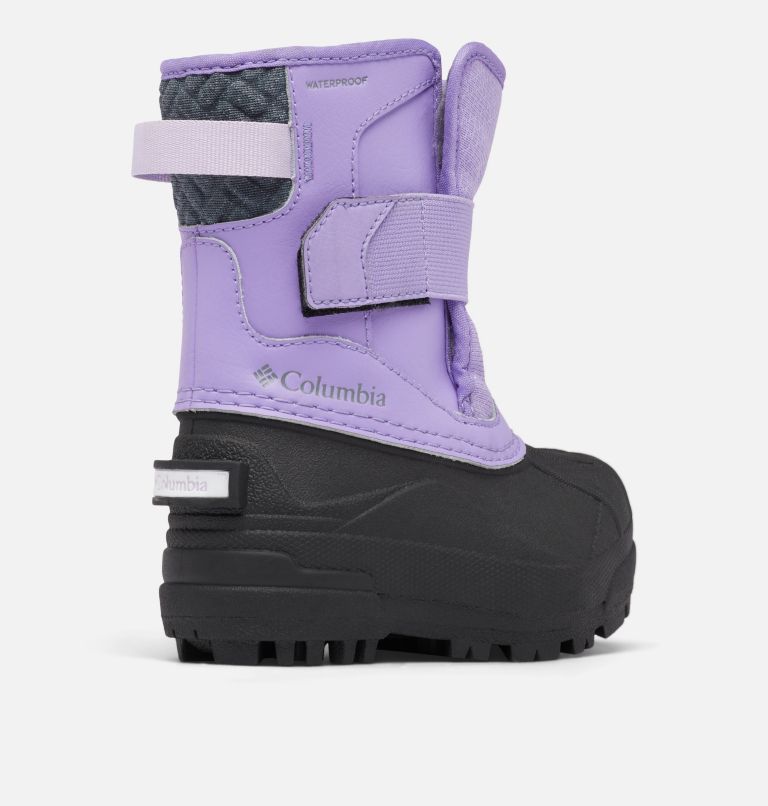 Thumbnail: Little Kids' Bugaboot Celsius Strap Boot, Color: Paisley Purple, Morning Mist, image 9
