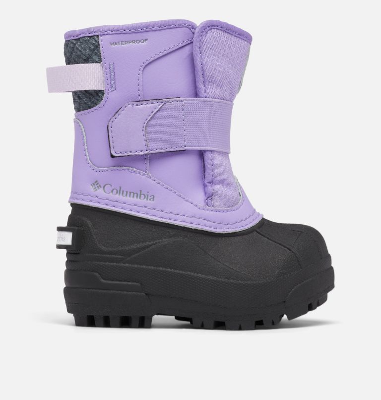 Little Kids' Bugaboot Celsius Strap Boot, Color: Paisley Purple, Morning Mist, image 1