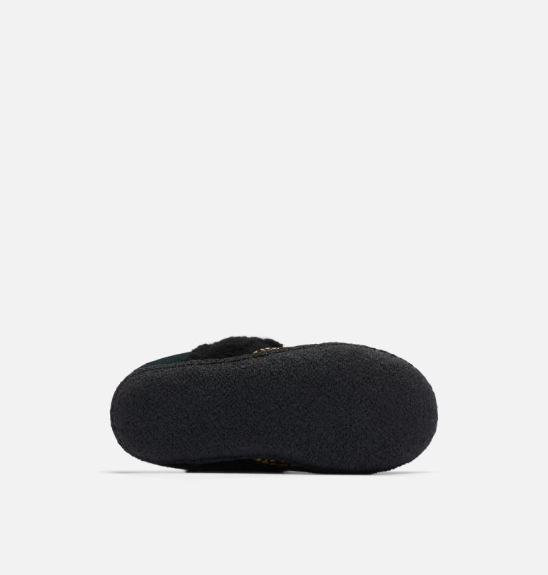 Youth Nakiska Slide II Slipper, Color: Black, Sea Salt, image 6