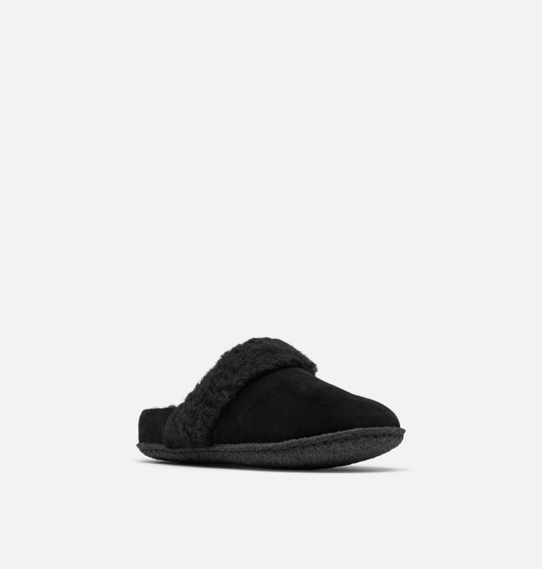 NAKISKA Slide II Youth Slipper, Color: Black, Sea Salt, image 7