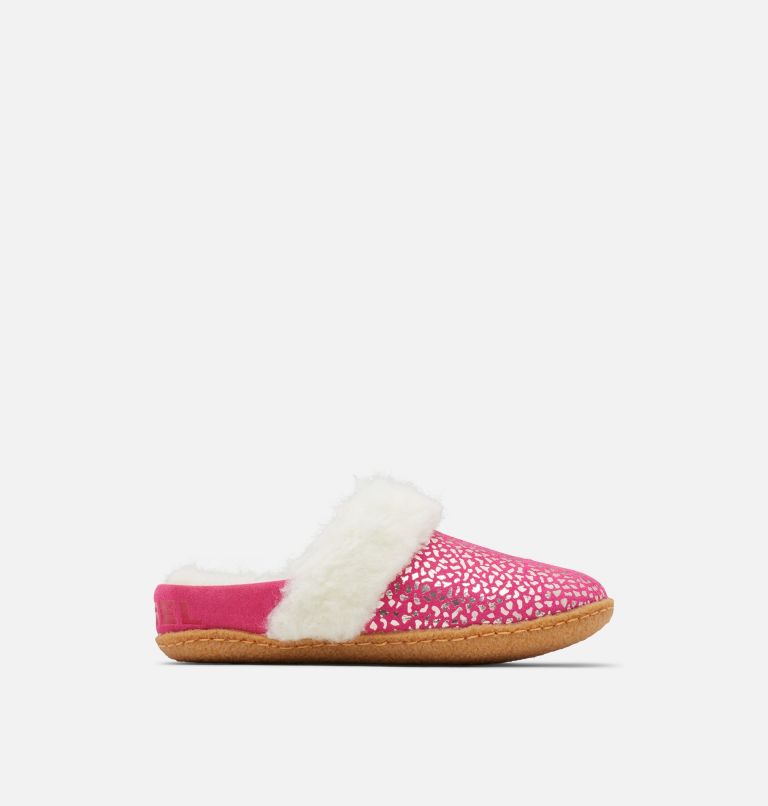Sandale à enfiler Nakiska Slide II pour les jeunes, Color: Cactus Pink, Gum 17, image 1