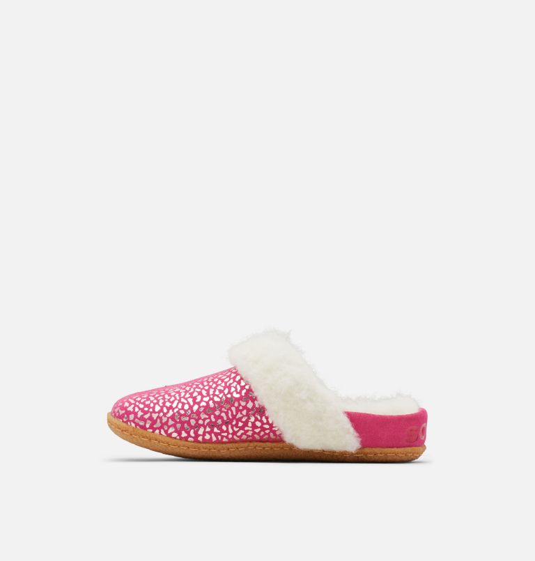 Youth Nakiska Slide II Slipper, Color: Cactus Pink, Gum 17, image 4