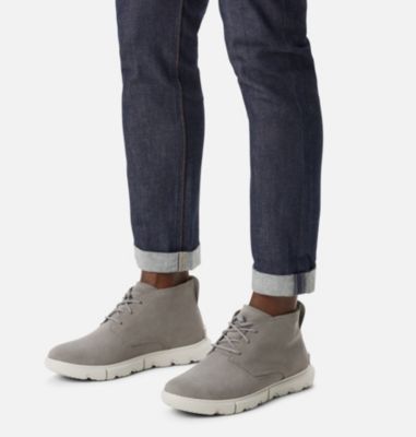 Men's Sorel Explorer Drift Boot, Color: Quarry, Dove