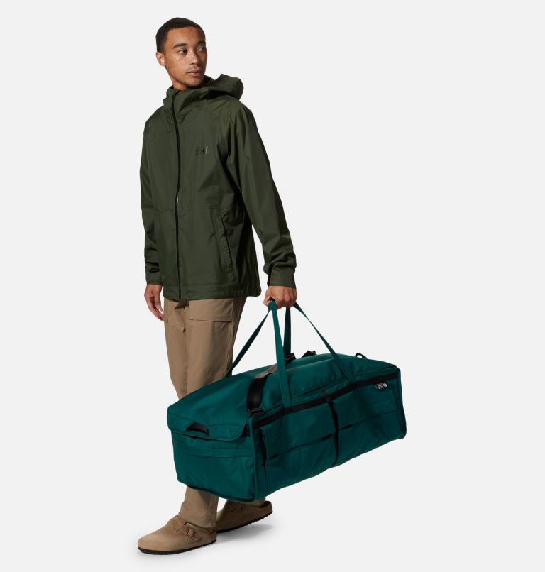Sac Camp Tough Duffel 80L, Color: Hunter Green, image 3