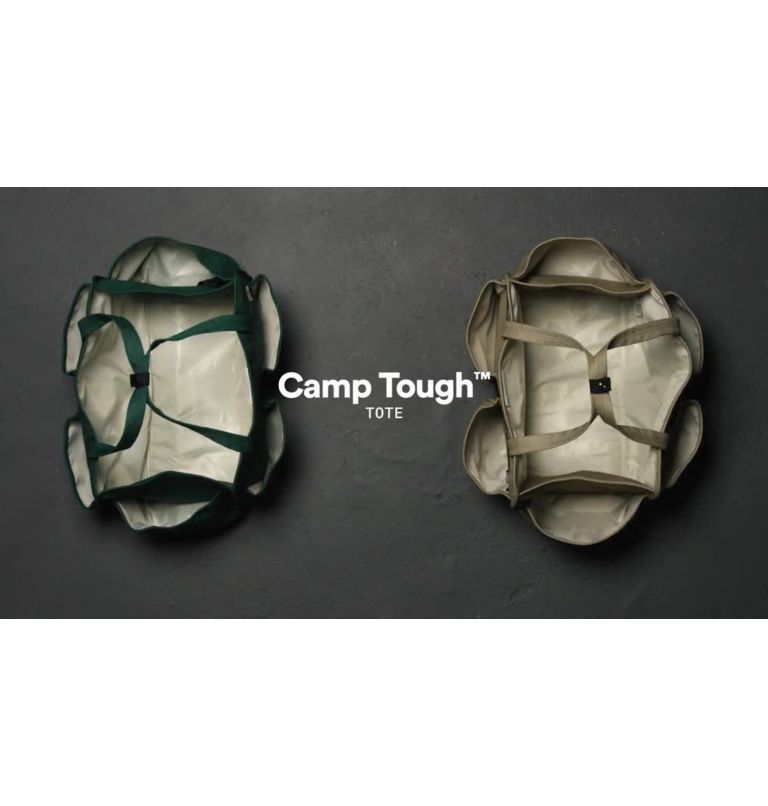 Camp Tough Tote Bag, Color: Hunter Green