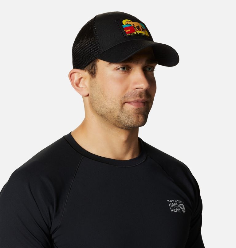 93 Bear Trucker Hat, Color: Black, image 5