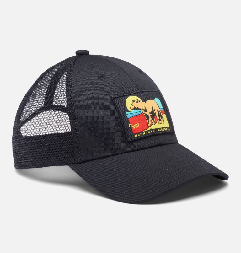 Thumbnail: 93 Bear Trucker Hat, Color: Black, image 6
