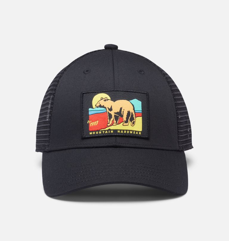 93 Bear Trucker Hat, Color: Black, image 8