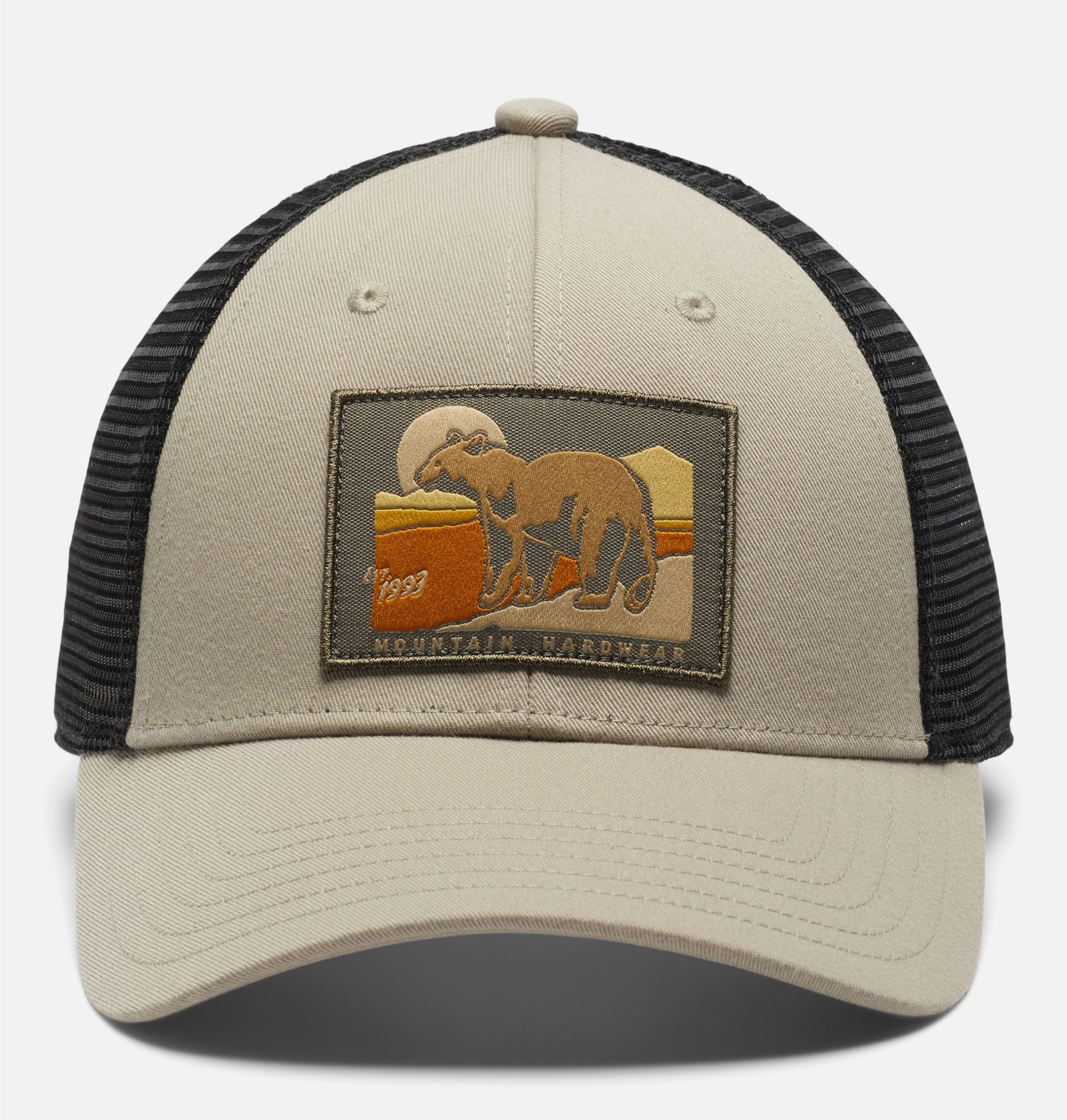 Bear Hat, Trucker Hat, Mesh Trucker Hat, Outdoor Hat, Mountain Hat