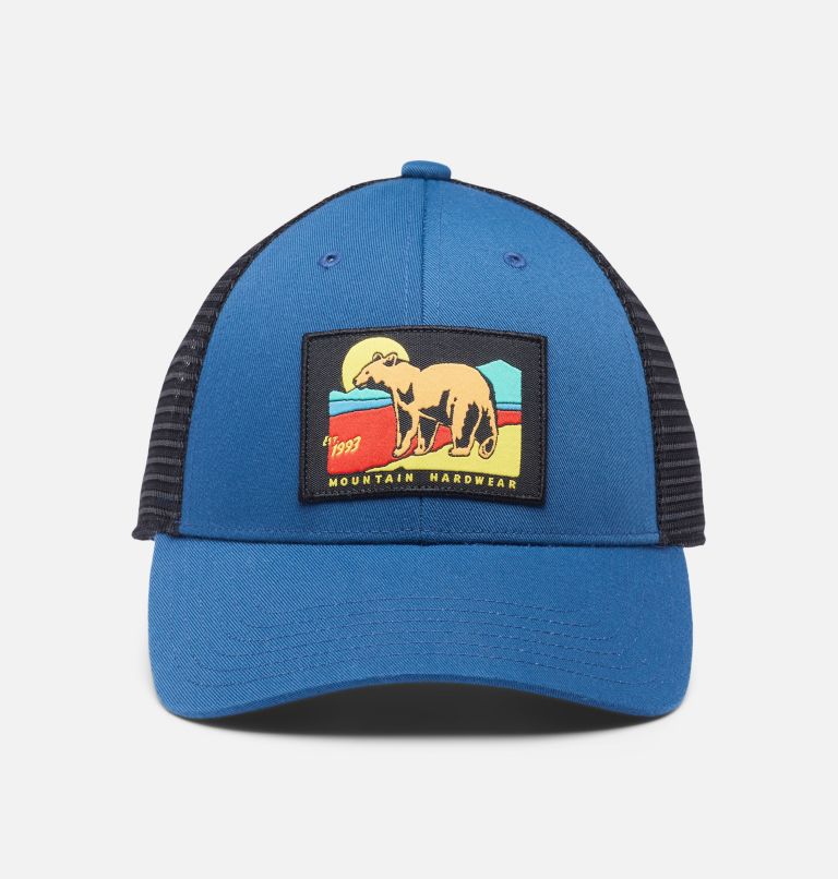 Thumbnail: 93 Bear Trucker Hat, Color: Blue Horizon, image 8