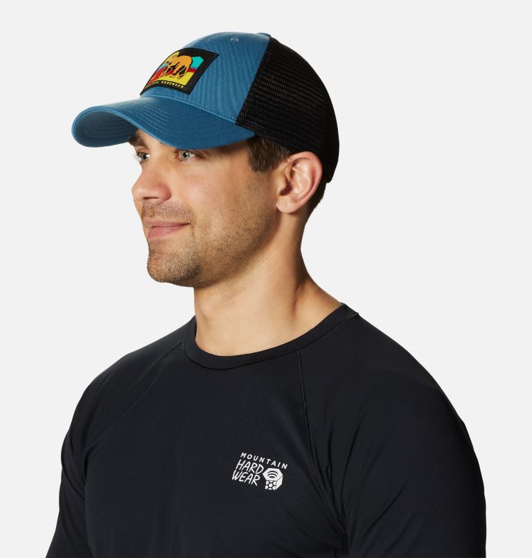 93 Bear Trucker Hat, Color: Caspian, image 3
