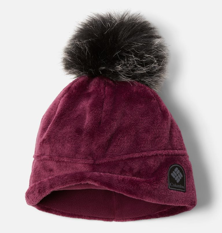Fire Side Plush Beanie | 616 | S/M, Color: Marionberry, image 2