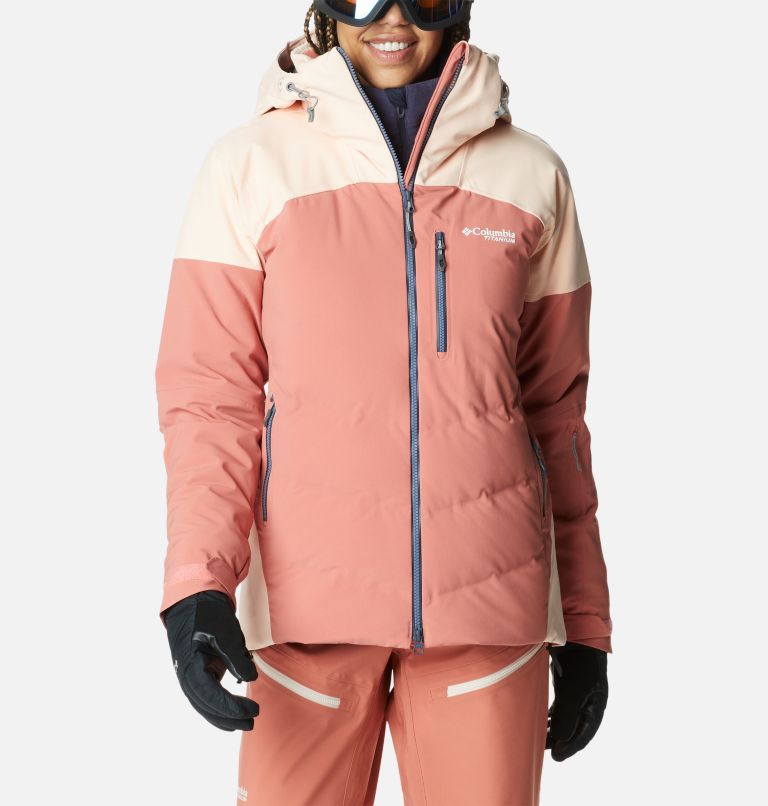 Chaqueta de esquí impermeable plumón Powderkeg™ III para mujer | Columbia Sportswear