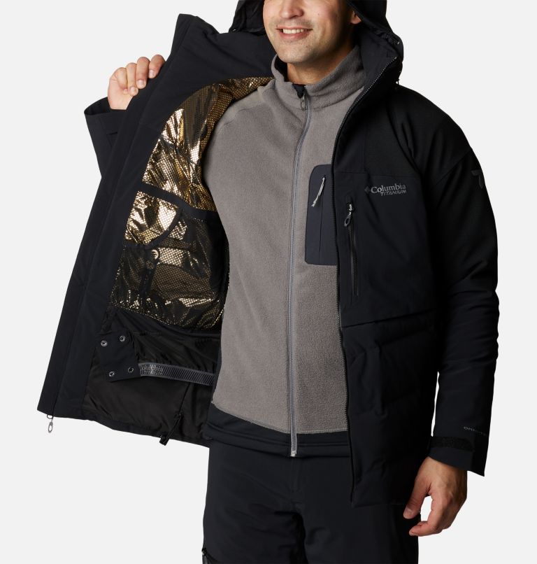 Men's Powder Keg III Down Jacket, Color: Black, image 5