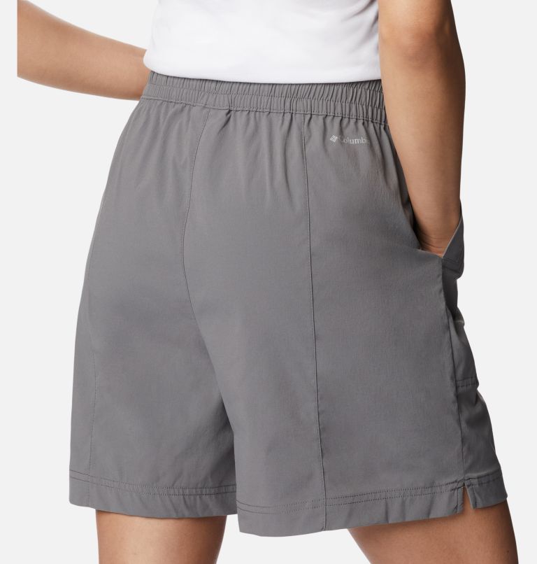 Thumbnail: Women's Magnolia Springs Pull On Shorts, Color: City Grey, image 5
