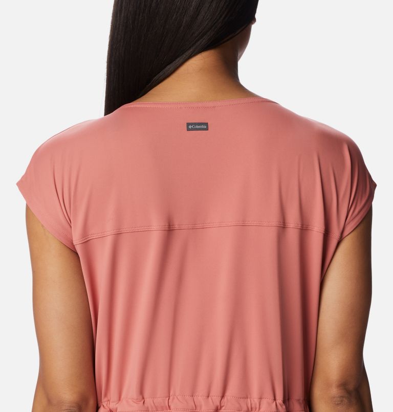 Women's Double Springs Cinch Dress, Color: Dark Coral, image 5
