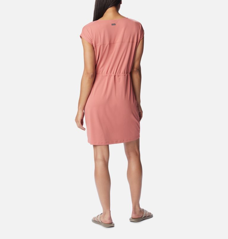 Thumbnail: Women's Double Springs Cinch Dress, Color: Dark Coral, image 2