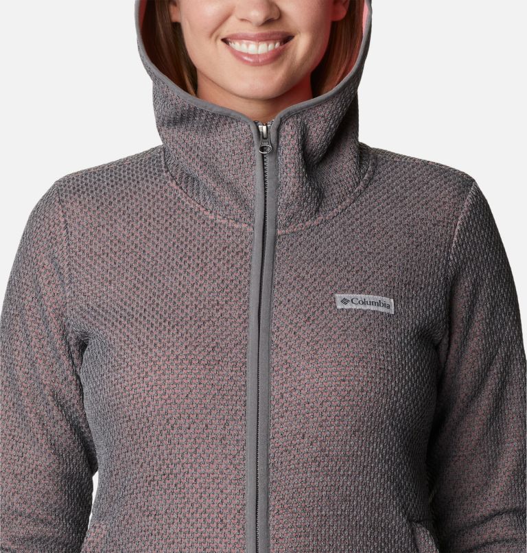 Thumbnail: Women's Almond Creek Full Zip Jacket, Color: City Grey Heather, image 4