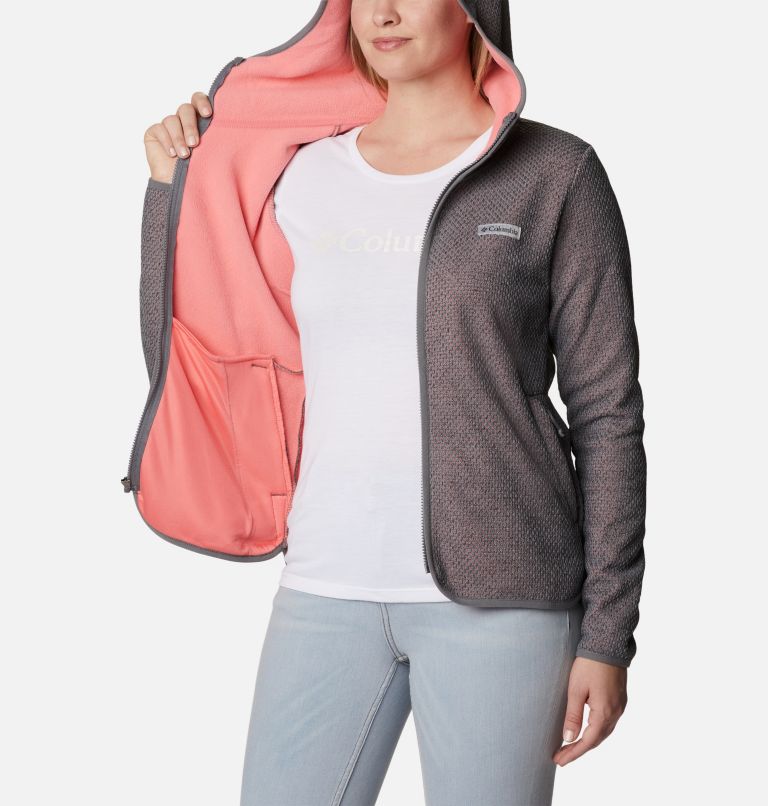 Thumbnail: Women's Almond Creek Full Zip Jacket, Color: City Grey Heather, image 5