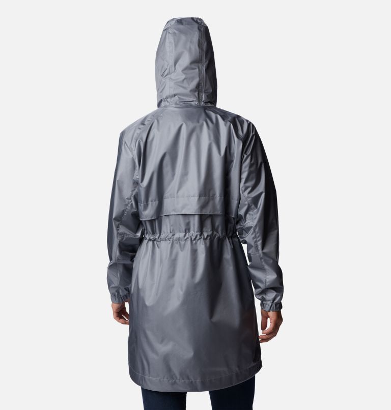 Women's Lowgap Springs Trail Rain Jacket, Color: Tradewinds Grey, image 2
