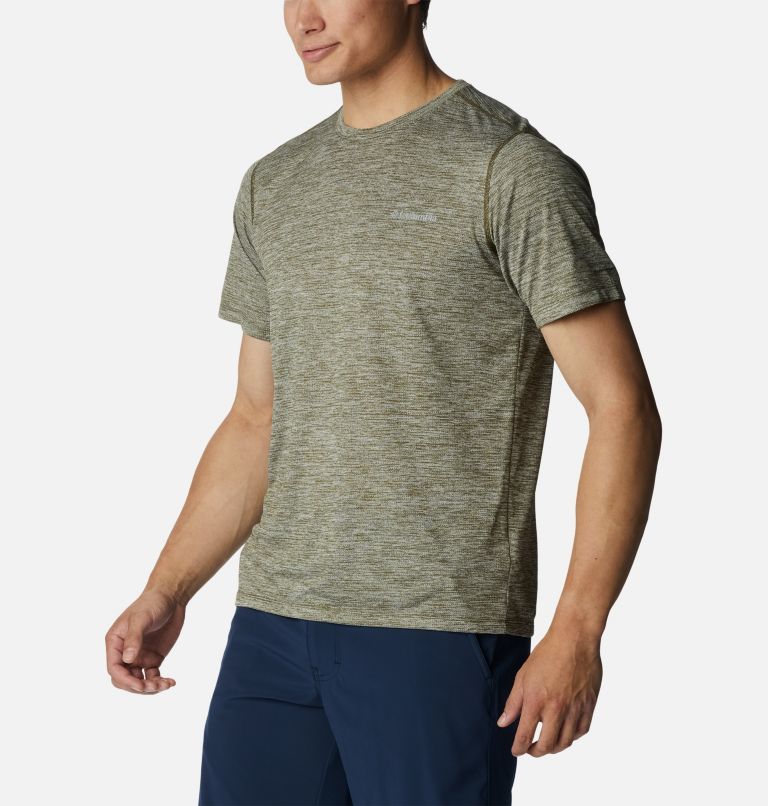 Thumbnail: Men's Cedar Creek Short Sleeve Shirt, Color: New Olive Heather, image 5
