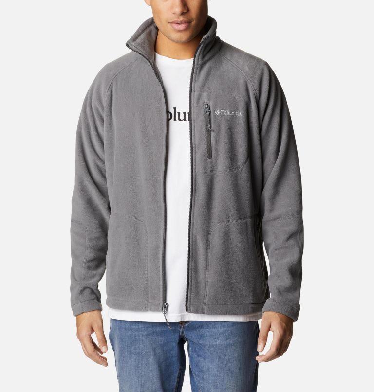 Men's Mitchell Lane Full Zip Fleece Jacket, Color: City Grey