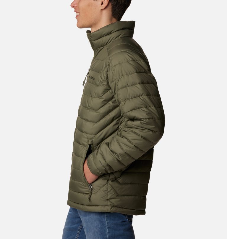 Thumbnail: Men's Wolf Creek Falls Insulated Jacket, Color: Stone Green, image 3