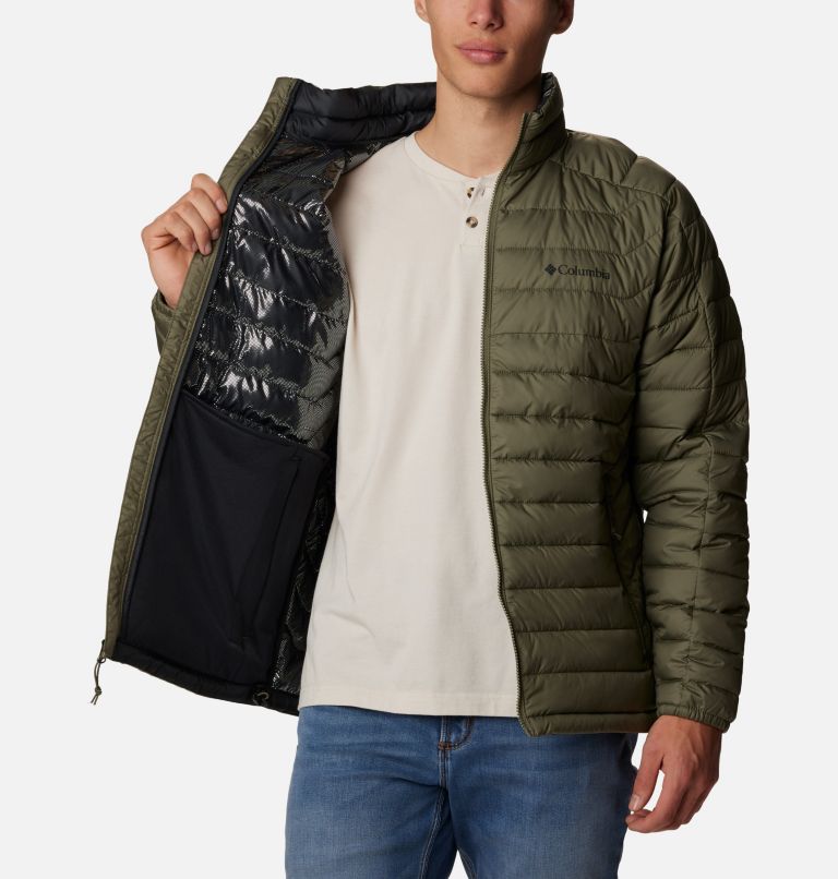 Men's Wolf Creek Falls Insulated Jacket, Color: Stone Green, image 5