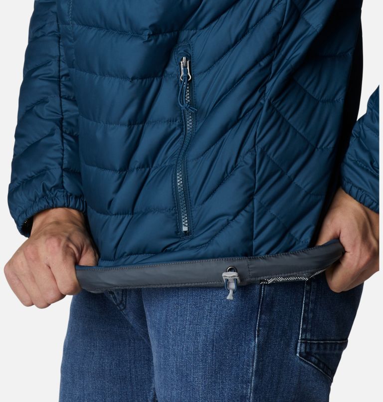 Men's Wolf Creek Falls Insulated Jacket, Color: Petrol Blue, image 7